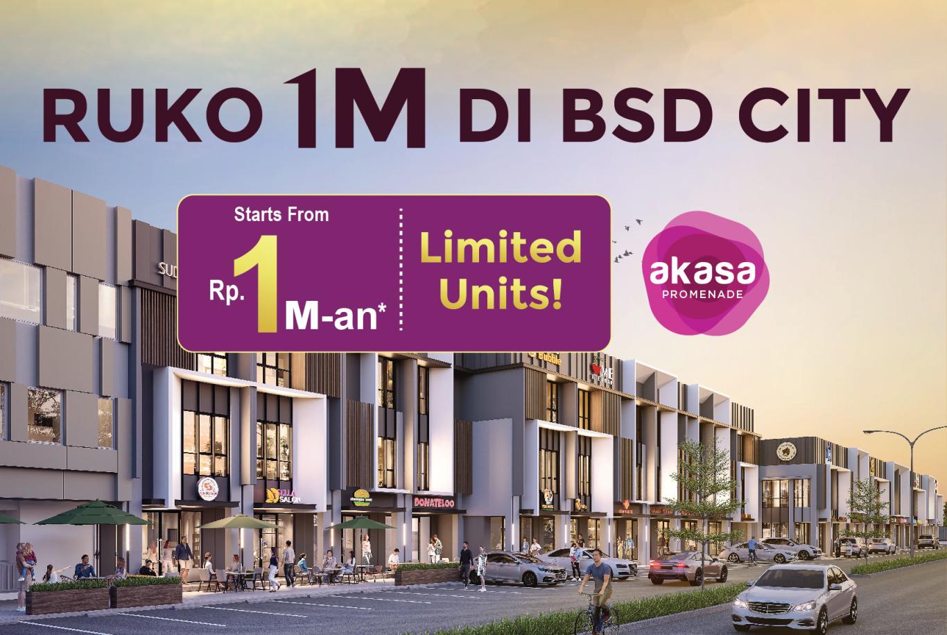 ruko Akasa Promenade